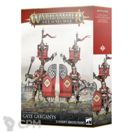 Описание картинки Набор Warhammer Age of Sigmar CITIES OF SIGMAR: GATE GARGANTS от Дауран по цене 8 500руб | Свободный Рынок Миниатюр - СРМ