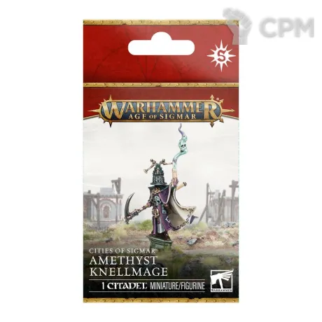Описание картинки Набор Warhammer Age of Sigmar CITIES OF SIGMAR: AMETHYST KNELLMAGE от Дауран по цене 3 300руб | Свободный Рынок Миниатюр - СРМ