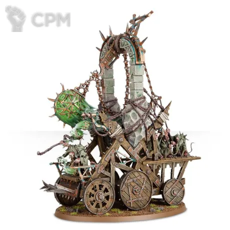 Описание картинки Plague Priest on Plague Furnace от ВАХА WORKSHOP по цене 5 000руб | Свободный Рынок Миниатюр - СРМ