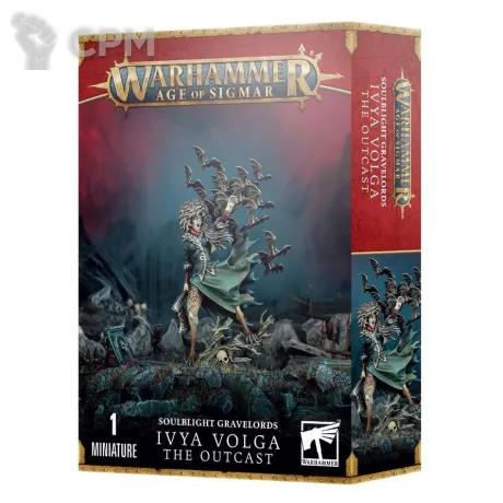 Описание картинки Набор миниатюр Warhammer Age of Sigmar Soulblight Gravelords Ivya Volga, the Outcast от Дауран по цене 3 800руб | Свободный Рынок Миниатюр - СРМ