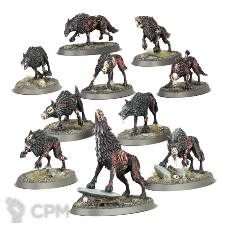 Описание картинки Dire Wolves от Dark Heresy по цене 1 700руб | Свободный Рынок Миниатюр - СРМ