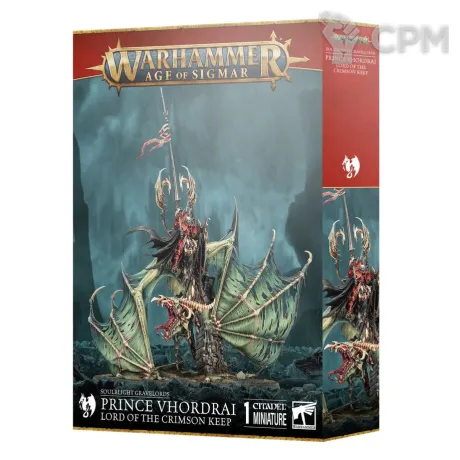 Описание картинки Набор миниатюр Warhammer Age of Sigmar Soulblight Gravelords Prince Vhordrai от Дауран по цене 15 000руб | Свободный Рынок Миниатюр - СРМ