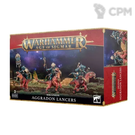Описание картинки Набор миниатюр Warhammer Age of Sigmar Seraphon Aggradon Lancers от Дауран по цене 5 500руб | Свободный Рынок Миниатюр - СРМ
