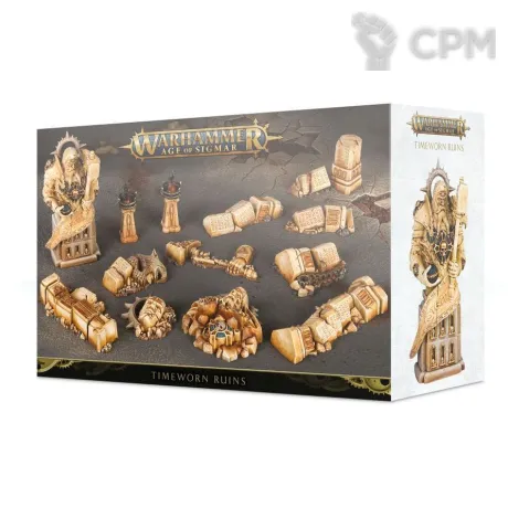 Описание картинки Набор миниатюр Warhammer Age of Sigmar Dominion of Sigmar: Timeworn Ruins от Дауран по цене 5 500руб | Свободный Рынок Миниатюр - СРМ