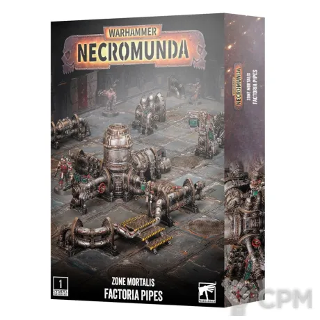 Описание картинки Предзаказ на NECROMUNDA ZONE MORTALIS: FACTORIA PIPES от Дауран по цене 5 000руб | Свободный Рынок Миниатюр - СРМ