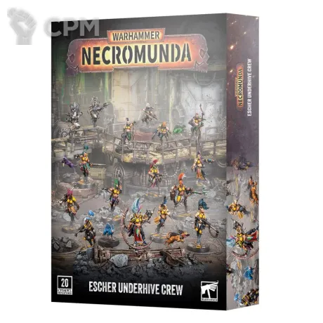 Описание картинки Предзаказ на NECROMUNDA: ESCHER UNDERHIVE CREW от Дауран по цене 7 500руб | Свободный Рынок Миниатюр - СРМ