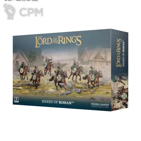 Описание картинки Предзаказ на MIDDLE-EARTH SBG: RIDERS OF ROHAN от Дауран по цене 4 300руб | Свободный Рынок Миниатюр - СРМ