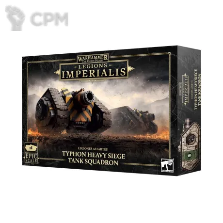 Описание картинки Набор Legions Imperialis: Typhon Heavy Siege Tank Squadron от Дауран по цене 4 400руб | Свободный Рынок Миниатюр - СРМ