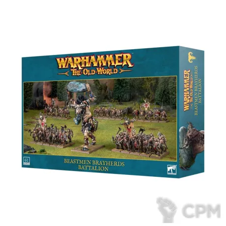 Описание картинки Набор миниатюр Warhammer The Old World BATTALION: BEASTMEN BRAYHERDS от Дауран по цене 16 000руб | Свободный Рынок Миниатюр - СРМ