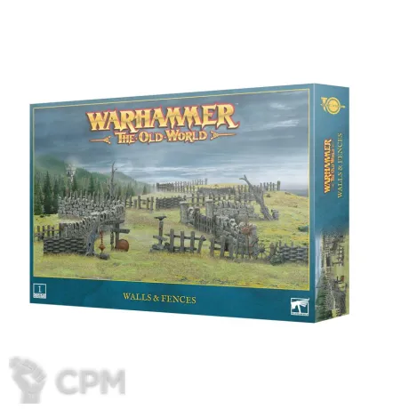 Описание картинки Набор миниатюр Warhammer The Old World Walls and Fences от Дауран по цене 2 800руб | Свободный Рынок Миниатюр - СРМ
