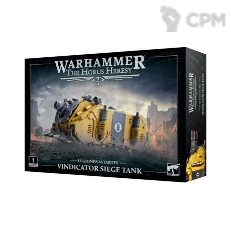 Описание картинки Миниатюра Warhammer The Horus Heresy Legion Vindicator Siege Tank от Дауран по цене 6 200руб | Свободный Рынок Миниатюр - СРМ