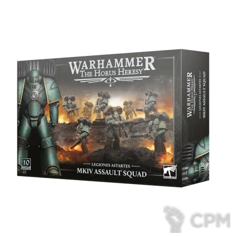 Описание картинки Предзаказ на Warhammer The Horus Heresy LEGIONES ASTARTES: MKIV ASSAULT SQUAD от Дауран по цене 6 000руб | Свободный Рынок Миниатюр - СРМ