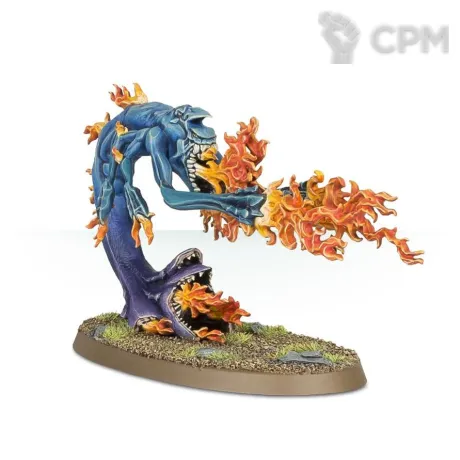 Описание картинки Exalted Flamer of Tzeentch от ВАХА WORKSHOP по цене 500руб | Свободный Рынок Миниатюр - СРМ