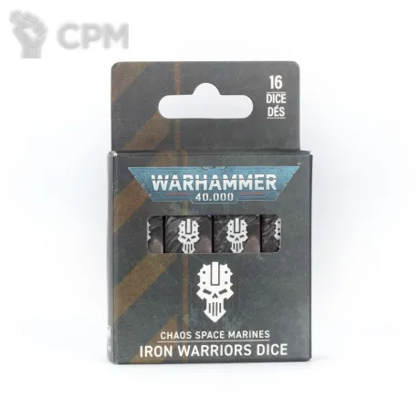 Описание картинки WARHAMMER 40000: IRON WARRIORS DICE от Дауран по цене 3 000руб | Свободный Рынок Миниатюр - СРМ