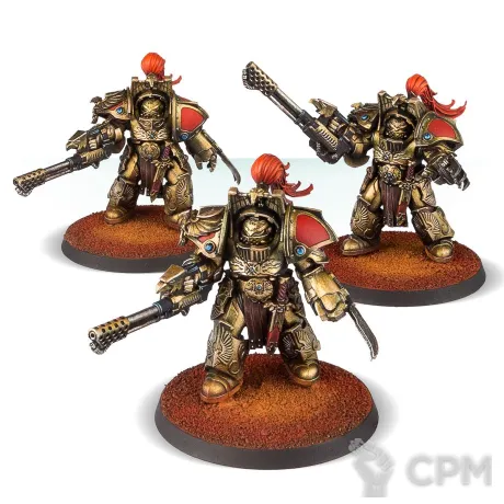 Описание картинки Legio Custodes Aquilon Terminators with Infernus от Plants vs Zombies по цене 1 480руб | Свободный Рынок Миниатюр - СРМ