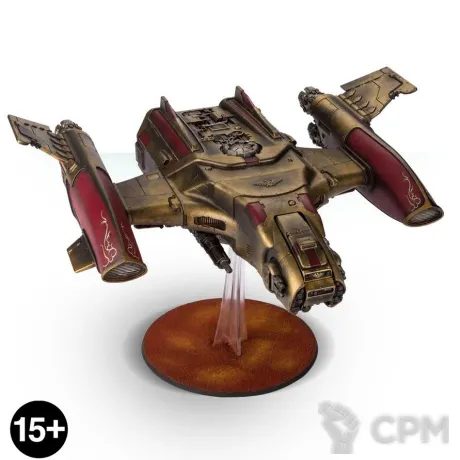 Описание картинки Legio Custodes Orion Assault Dropship от ВАХА WORKSHOP по цене 4 000руб | Свободный Рынок Миниатюр - СРМ