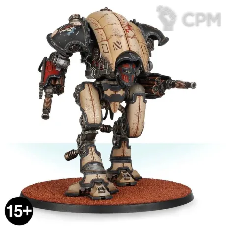 Описание картинки Mechanicum Knight Moirax with Lightning Locks от ВАХА WORKSHOP по цене 2 500руб | Свободный Рынок Миниатюр - СРМ