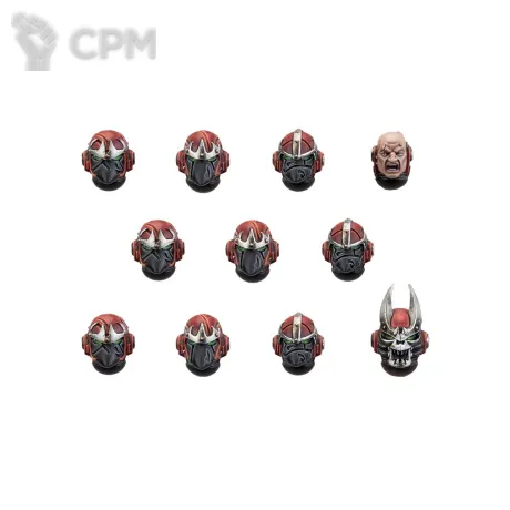 Описание картинки Word Bearers MKVI Heads от Red Rooster по цене 480руб | Свободный Рынок Миниатюр - СРМ