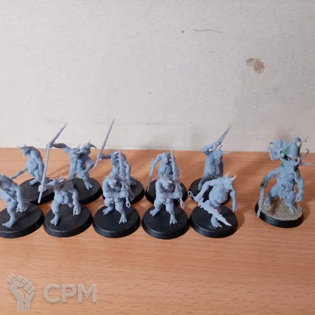 Описание картинки Plaguebearers+Poxbringer от Петров Никита по цене 1 400руб | Свободный Рынок Миниатюр - СРМ