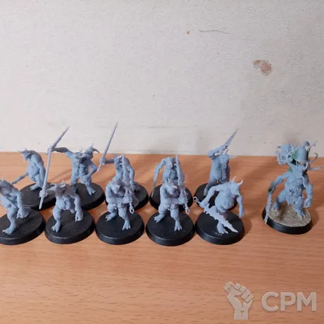 Описание картинки Plaguebearers+Poxbringer от Петров Никита по цене 1 400руб | Свободный Рынок Миниатюр - СРМ