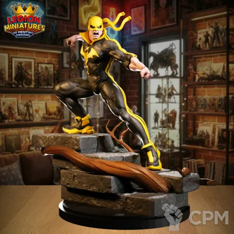 Описание картинки Iron Fist - Marvel Crisis Protocol от Критикал Принт по цене 340руб | Свободный Рынок Миниатюр - СРМ