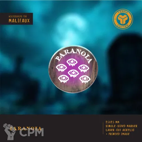 Описание картинки Malifaux Paranoia от TerraCutter по цене 35руб | Свободный Рынок Миниатюр - СРМ