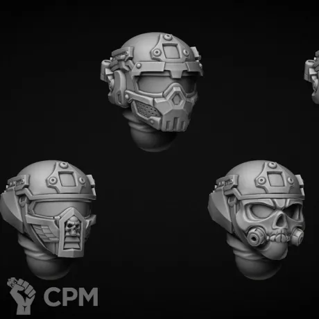 Описание картинки Helmets model “AM” type Veteran от LDBits по цене 508руб | Свободный Рынок Миниатюр - СРМ