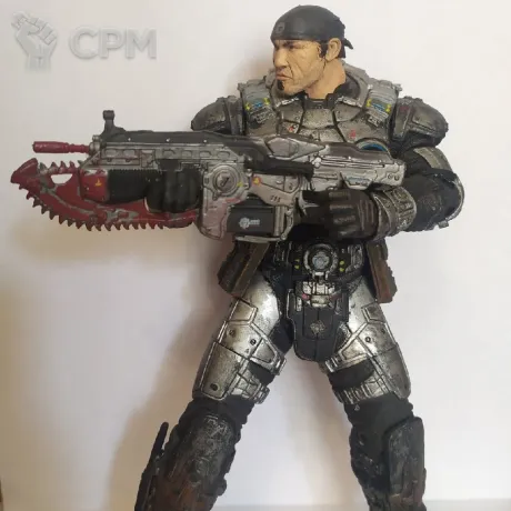Описание картинки Коллекционная фигурка Маркус Феникс Gears of War от Александр Горгуц по цене 1 490руб | Свободный Рынок Миниатюр - СРМ