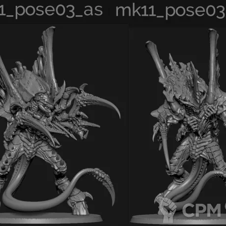 Описание картинки Carnifex от MrMetalHorror по цене 1 200руб | Свободный Рынок Миниатюр - СРМ