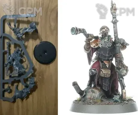 Описание картинки Warlock Engineer от zurdo по цене 1 500руб | Свободный Рынок Миниатюр - СРМ