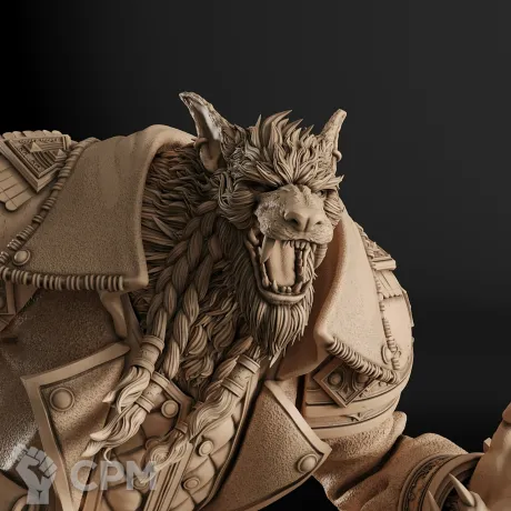 Описание картинки Genn Greymane Фигурка (World of Warcraft) от GAS3TXD  по цене 4 400руб | Свободный Рынок Миниатюр - СРМ