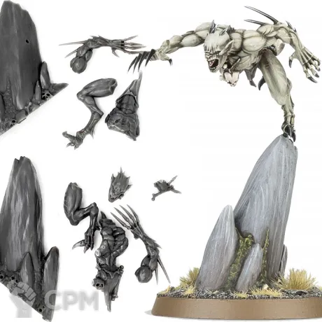 Описание картинки Abhorrnat Ghoul King от LooneShroomFoundry по цене 100руб | Свободный Рынок Миниатюр - СРМ