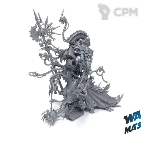 Описание картинки Adeptus Mechanicus Archmagus Belisarius Cawl от WARP Master по цене 1 580руб | Свободный Рынок Миниатюр - СРМ