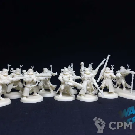 Описание картинки Adeptus Mechanicus Skitarii Vanguard Rangers от WARP Master по цене 2 180руб | Свободный Рынок Миниатюр - СРМ