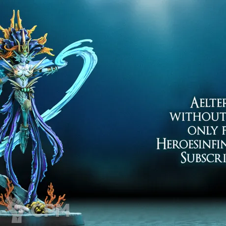 Описание картинки Azlteria, Tsunami Avatar - Without Wave от Troster по цене 400руб | Свободный Рынок Миниатюр - СРМ