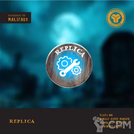 Описание картинки Malifaux Replica от TerraCutter по цене 35руб | Свободный Рынок Миниатюр - СРМ