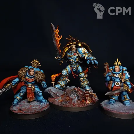 Описание картинки Vitrix Honour Guard   +  Guliman + Tit + Uriel от Maeglin по цене 12 500руб | Свободный Рынок Миниатюр - СРМ