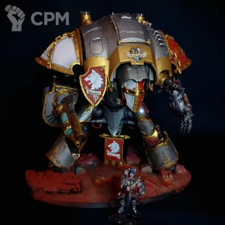 Описание картинки Canis Rex + Sir Hekhtur от Maeglin по цене 8 500руб | Свободный Рынок Миниатюр - СРМ