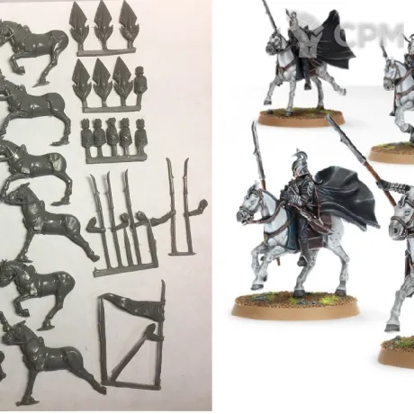 Описание картинки Knights of Rivendell от  по цене 1 500руб | Свободный Рынок Миниатюр - СРМ