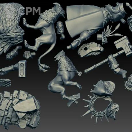 Описание картинки Lord-Imperatant (Scan) от AxeL's Forge по цене 425руб | Свободный Рынок Миниатюр - СРМ