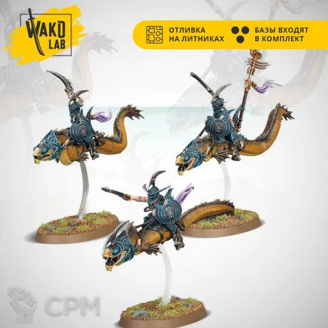 Описание картинки Akhelian Ishlaen Guard / Morrsarr Guard от Wako Lab (Recast) по цене 1 940руб | Свободный Рынок Миниатюр - СРМ