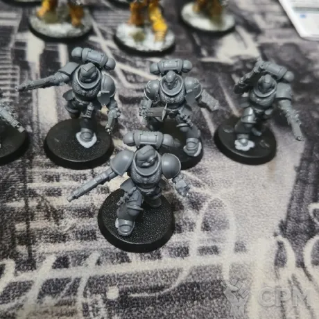 Описание картинки Space Marines: Assault Intercessor Squad от  по цене 2 000руб | Свободный Рынок Миниатюр - СРМ