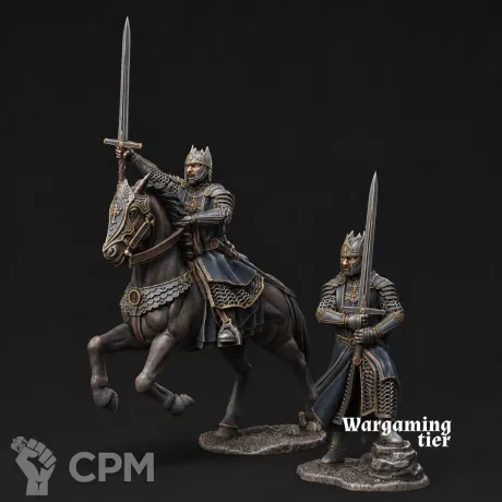 Описание картинки Aldur Prince Of Men от Manufactorum76 по цене 400руб | Свободный Рынок Миниатюр - СРМ