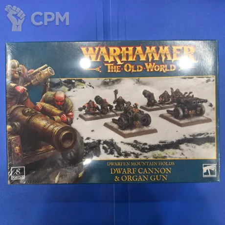Описание картинки TOW: Dwarfen Mountain Holds Dwarf Cannon &amp; Organ Gun от Akella по цене 5 600руб | Свободный Рынок Миниатюр - СРМ