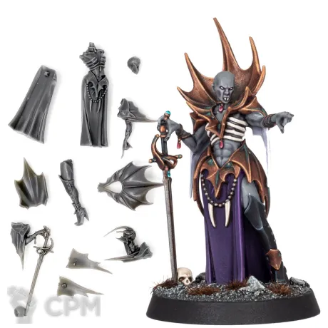 Описание картинки Anasta Malkorion, Vampire Lord от LooneShroomFoundry по цене 400руб | Свободный Рынок Миниатюр - СРМ