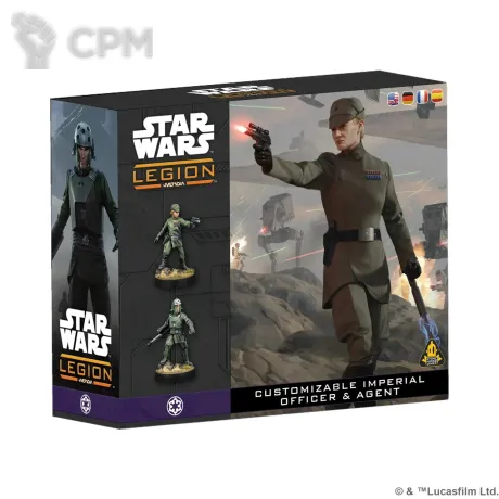 Описание картинки Star Wars: Legion - Customizable Imperial Officer &amp; Agent от StarkLogistics по цене 3 780руб | Свободный Рынок Миниатюр - СРМ