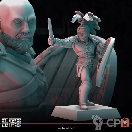 Описание картинки Galus 2 от Barduck Miniatures по цене 239руб | Свободный Рынок Миниатюр - СРМ