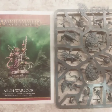Описание картинки Arch-Warlock, Оригинал ГВ от  Elektrik по цене 2 800руб | Свободный Рынок Миниатюр - СРМ