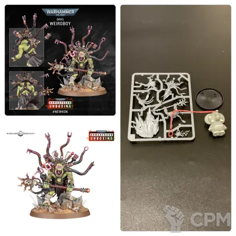 Описание картинки Armageddon: Weirdboy от ZvZ Bitz Shop по цене 1 500руб | Свободный Рынок Миниатюр - СРМ