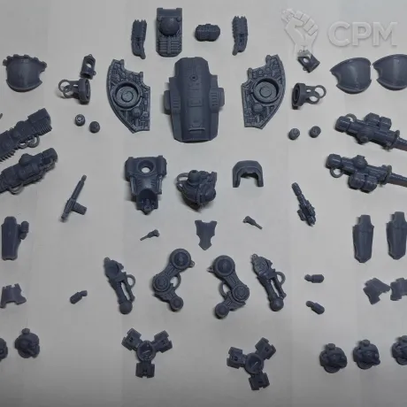 Описание картинки Armiger Helverin/Warglaive от volkolok13 по цене 1 500руб | Свободный Рынок Миниатюр - СРМ